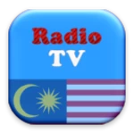 radio &amp; tv malaysia android application logo